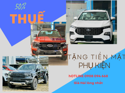 KHUYẾN MÃI XE FORD THÁNG 10/2023 LONG AN FORD